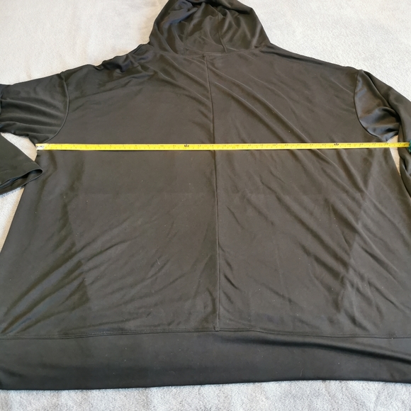 Fabletics ~ Athena Hooded Pullover II ~ Coal ~ size 2X - Picture 7 of 9